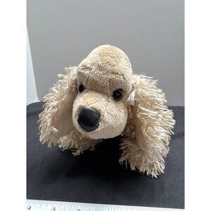 Webkinz Cocker Spaniel Plush Dog By Ganz 10" Soft Tan & Cream Fluffy Fur Toy NO